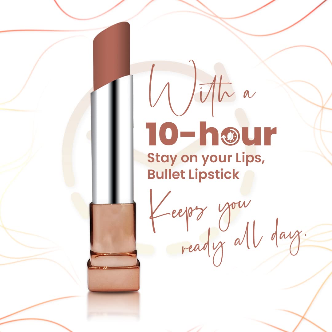 Waterproof Matte Lipstick - Long Lasting & Hydrating for Women - Party & Daily Wear