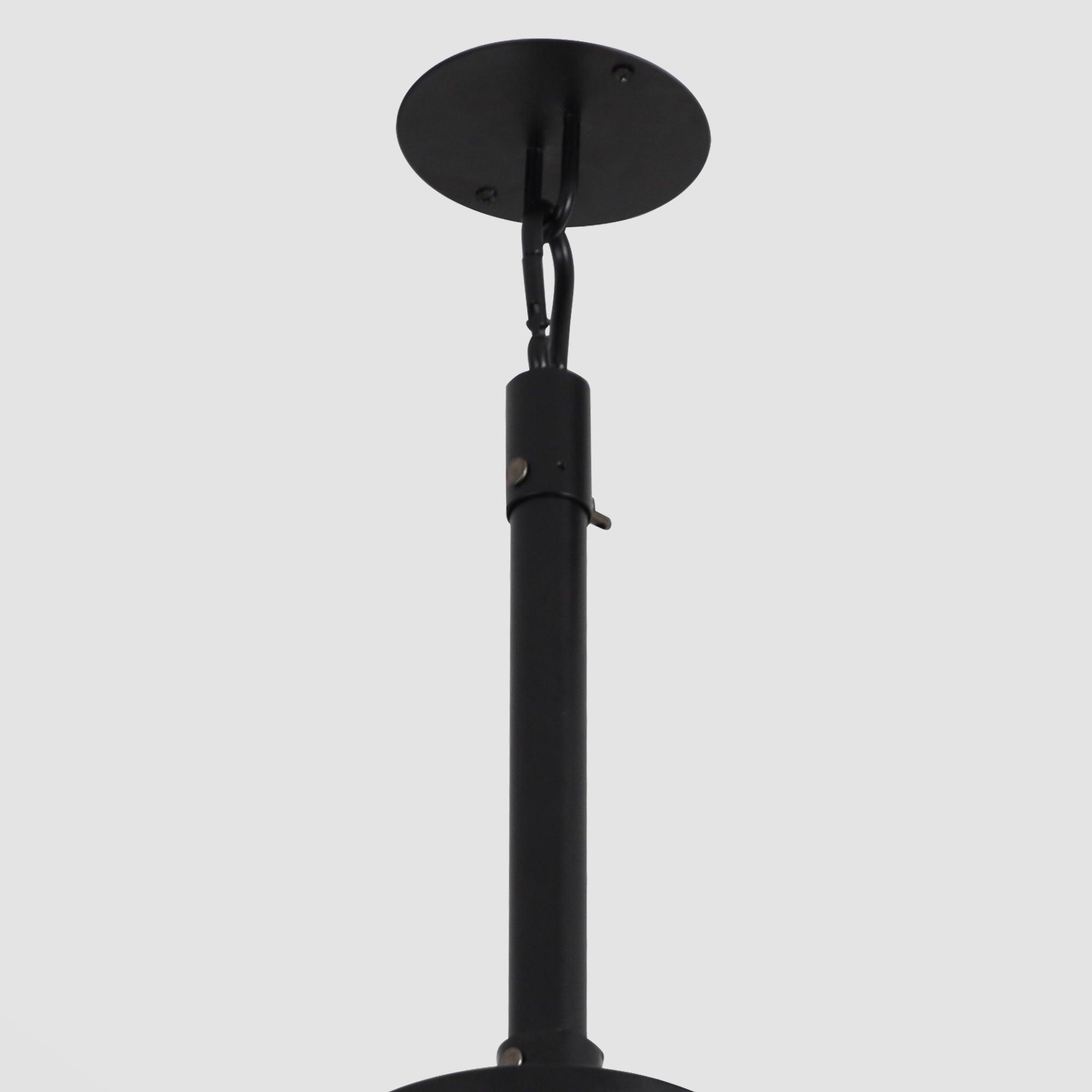 42 Inch IP65 Waterproof Ceiling Fan with LED Light - Indoor/Outdoor Use for Patio, Pool Area, Bathroom & Covered Porches - Black Finish with Convenient Hanging Hook