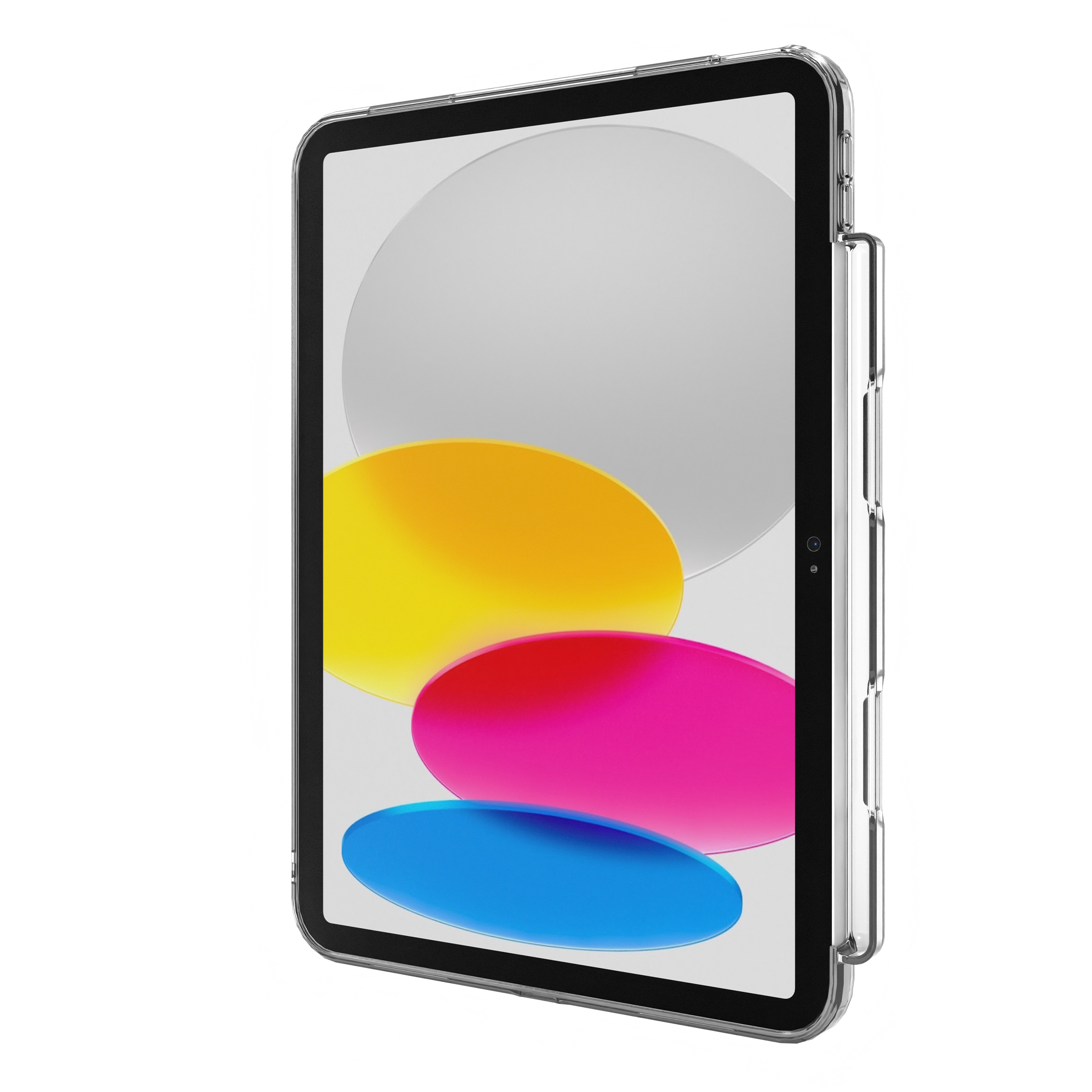 Premium Clear Protective Case for iPad 10th Generation (10.9 Inch) - Slim Shockproof Cover with Scratch Resistance for Work, School & Travel