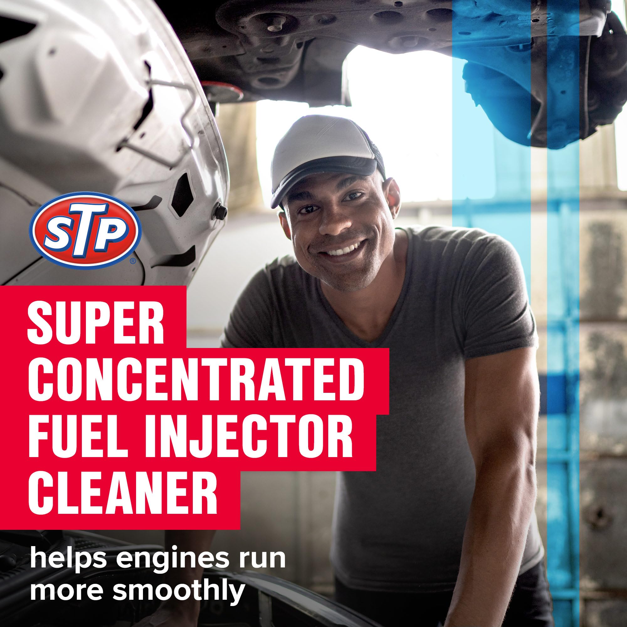 STP Super Concentrated Fuel Injector Cleaner - 5.25 Fl Oz (Pack of 12) | Improves Engine Performance & Gas Mileage | For Cars, Trucks & SUVs