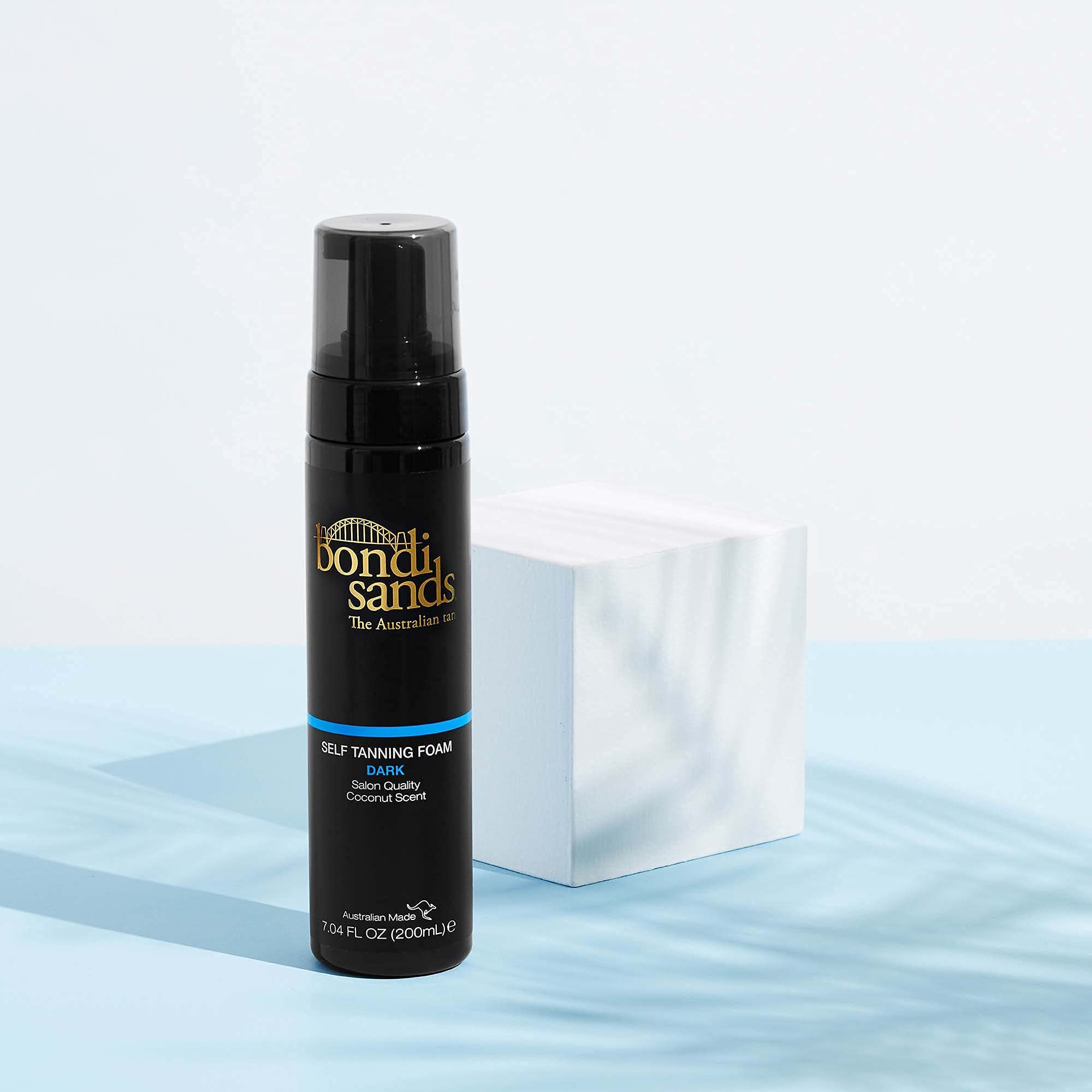 Bondi Sands Dark Self Tanning Foam with Back Applicator - Lightweight Tanning Mousse & 3 Replacement Pads ($36 Value) | Easy At-Home Sunless Tanning for Legs, Arms & Body | Vegan & Cruelty-Free