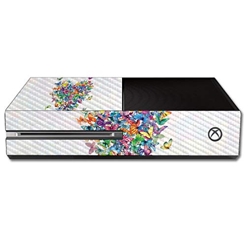 Premium Carbon Fiber Skin for Microsoft Xbox One - Wildheart Design | Protective & Durable Textured Cover | Easy to Apply & Remove | Made in USA | Perfect for Gaming Setups & Home Entertainment Systems