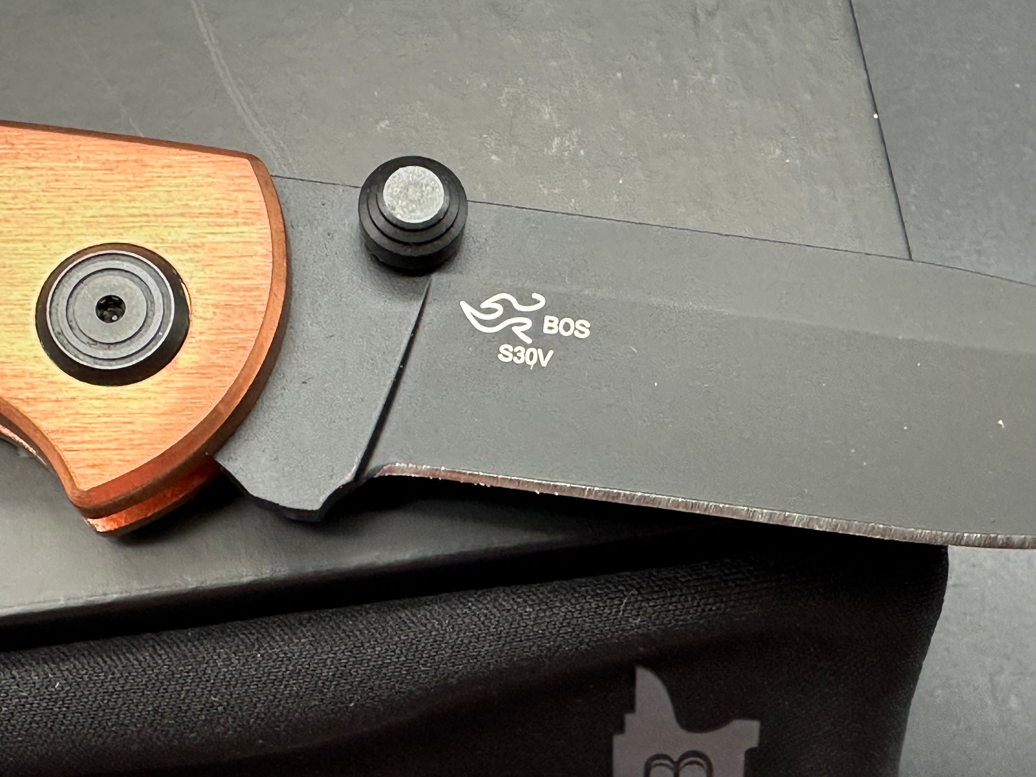 Buck 112 Buck of the Month Limited Edition (1/500) - Copper Scales & S30V Steel Blade - Collector's Knife for Outdoor, Camping, and EDC Use