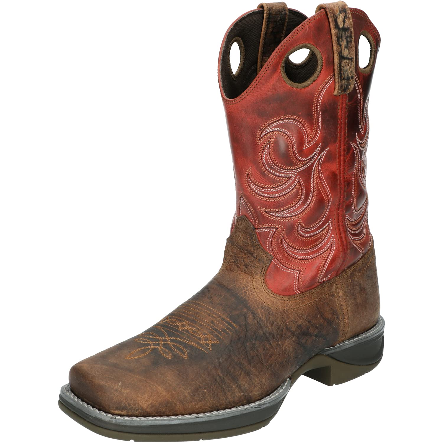 Smoky Mountain Men's Benton Boots - Durable Leather Work Boots for Outdoor & Hiking - Comfortable & Waterproof for Work, Hunting & Casual Wear