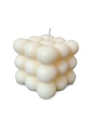2 Pack Bubble Cube Scented Soy Wax Candles - Unique Aesthetic Home Decor Candles for Living Room, Bedroom & Bathroom | Relaxing Aromatherapy Gifts for Women