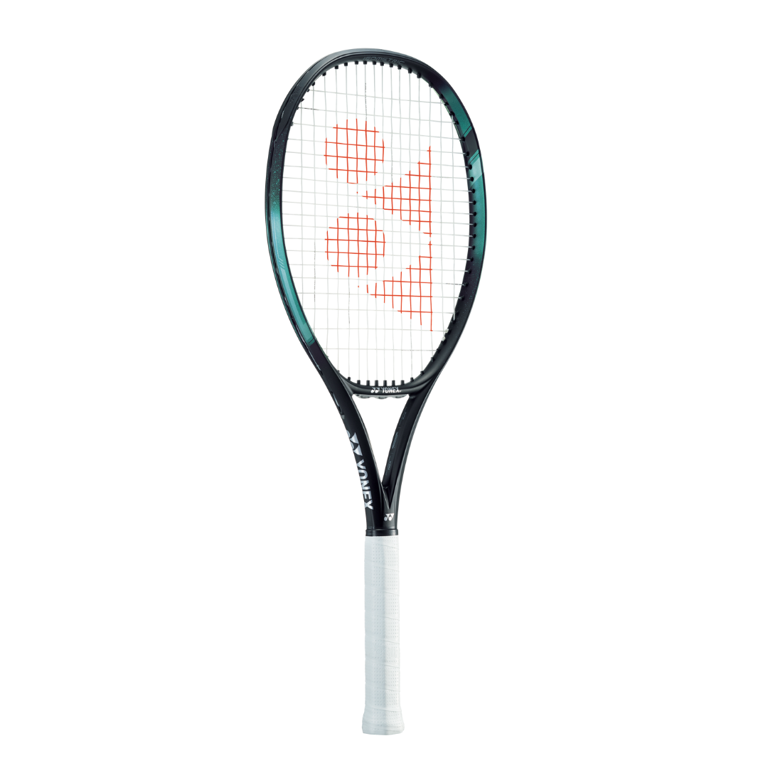 Yonex EZONE 100L 7th Gen 285g Unstrung Tennis Racket - Aqua Night Black | Lightweight Performance Racquet for Beginners & Intermediate Players | Perfect for Training & Competitive Matches