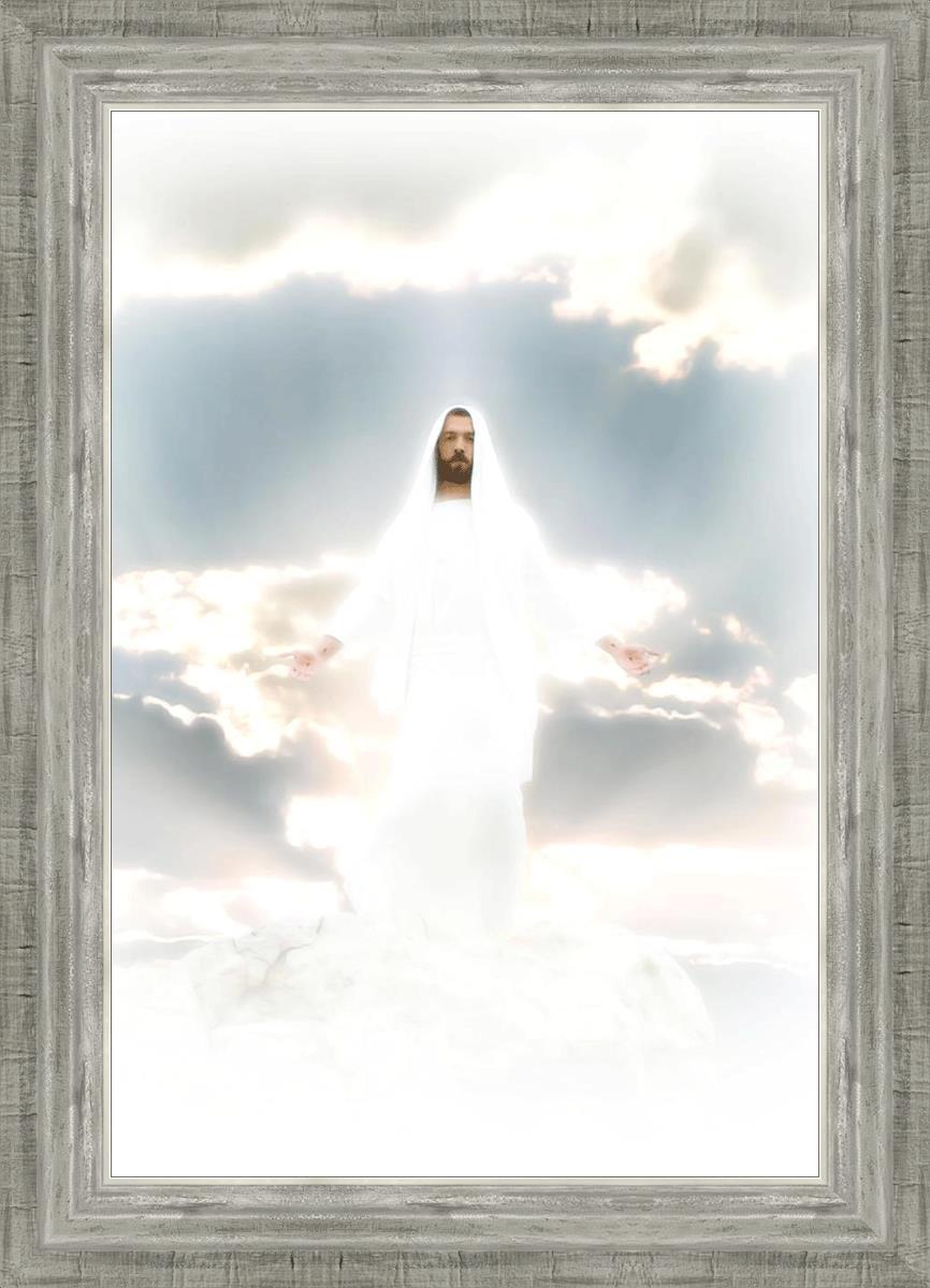 Behold My Beloved Son, Hear Him - Inspirational Christian Wall Art for Home & Church Decor - Perfect for Living Room, Bedroom & Faith-Based Gifts