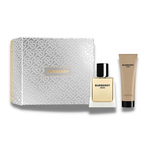 Burberry Hero 2-Piece Gift Set for Men - Eau de Parfum & After Shave Balm - Perfect Valentine's Day & Anniversary Gift for Him