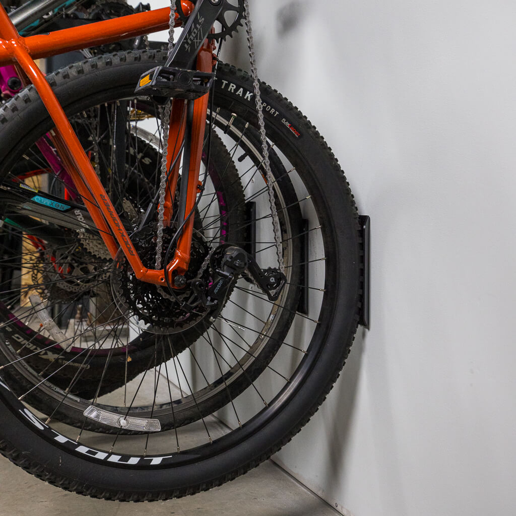PRx Multi Bike Storage Rack - Heavy Duty Wall Mounted Bike Holder for Garage, Home & Outdoor Use - Space Saving Solution for 2-4 Bikes - Perfect for Cycling Enthusiasts & Family Storage