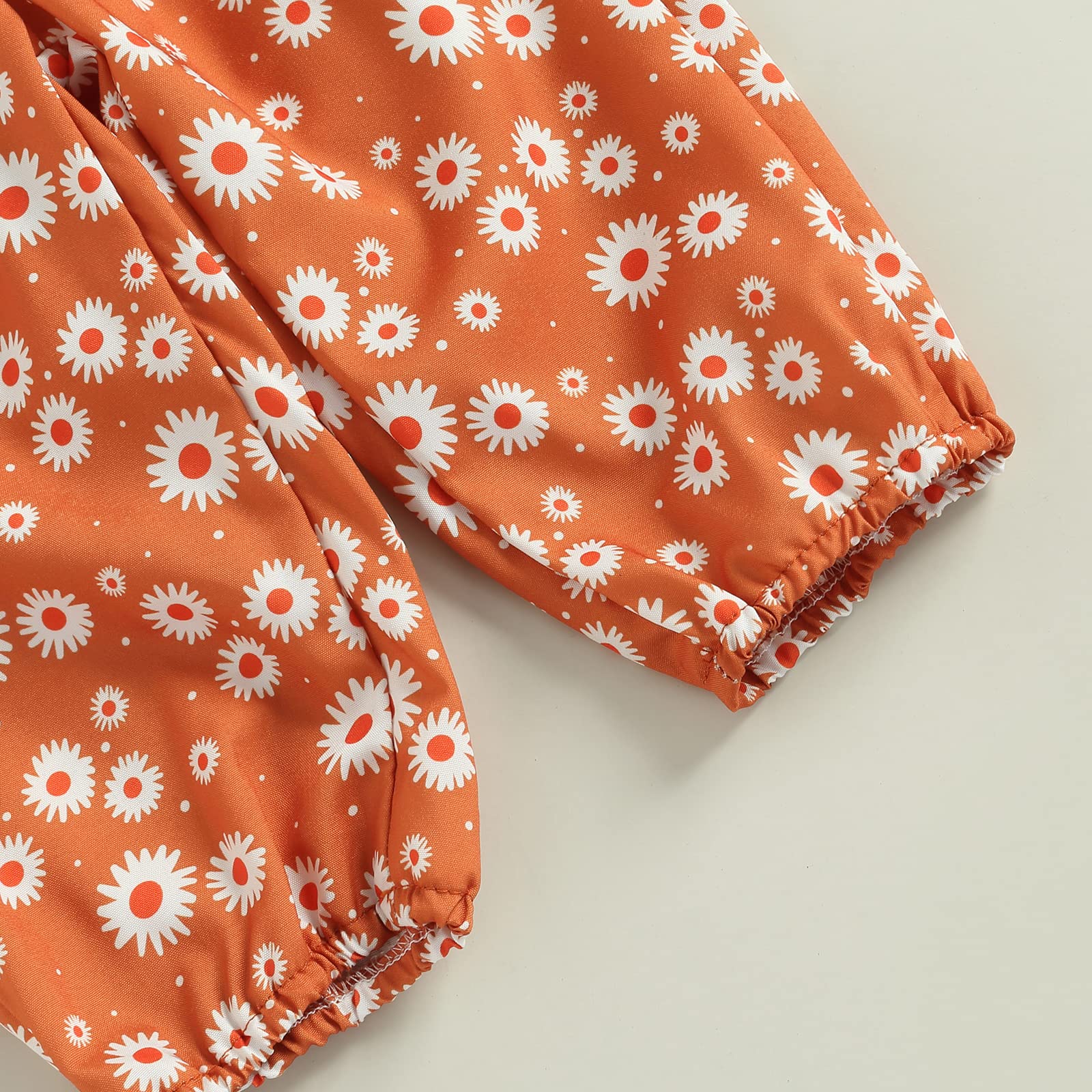 Newborn Baby Girl Outfits Set - Floral Daisy Romper, Pants & Headband 3-Piece Gift | Cute Baby Shower, Photography & Daily Wear