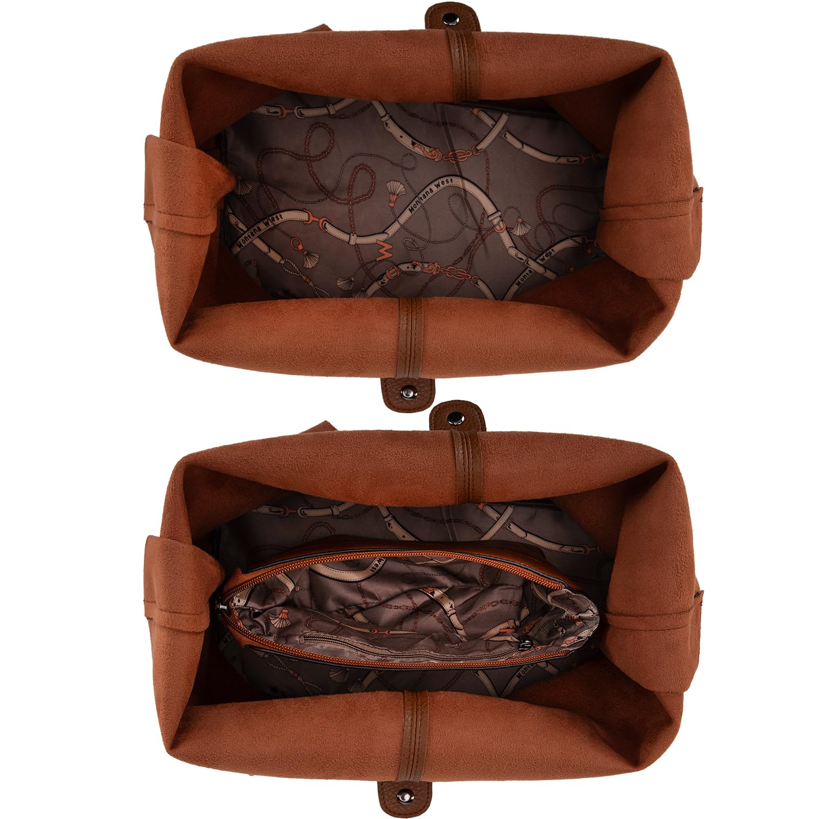 Montana West Slouchy Hobo Bags for Women - Soft Leather Designer Shoulder Purse & Top Handle Handbag - Perfect for Work, Travel & Everyday Use