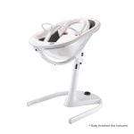 Mima Moon 2G Modern Baby High Chair with Adjustable Height & White Base - Perfect for Dining, Feeding & Playtime at Home