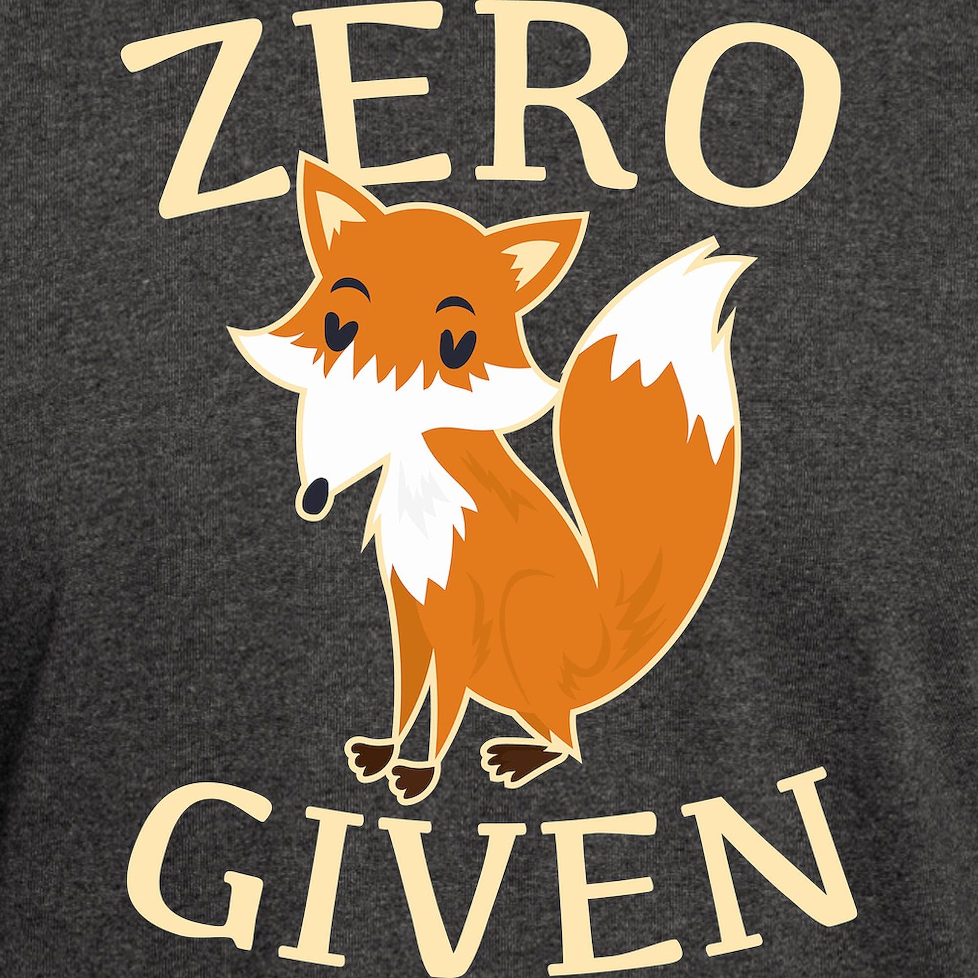 Zero Fox Given Dark T-Shirt for Men - 100% Cotton Classic Graphic Tee | Casual Wear, Street Style & Everyday Outfits