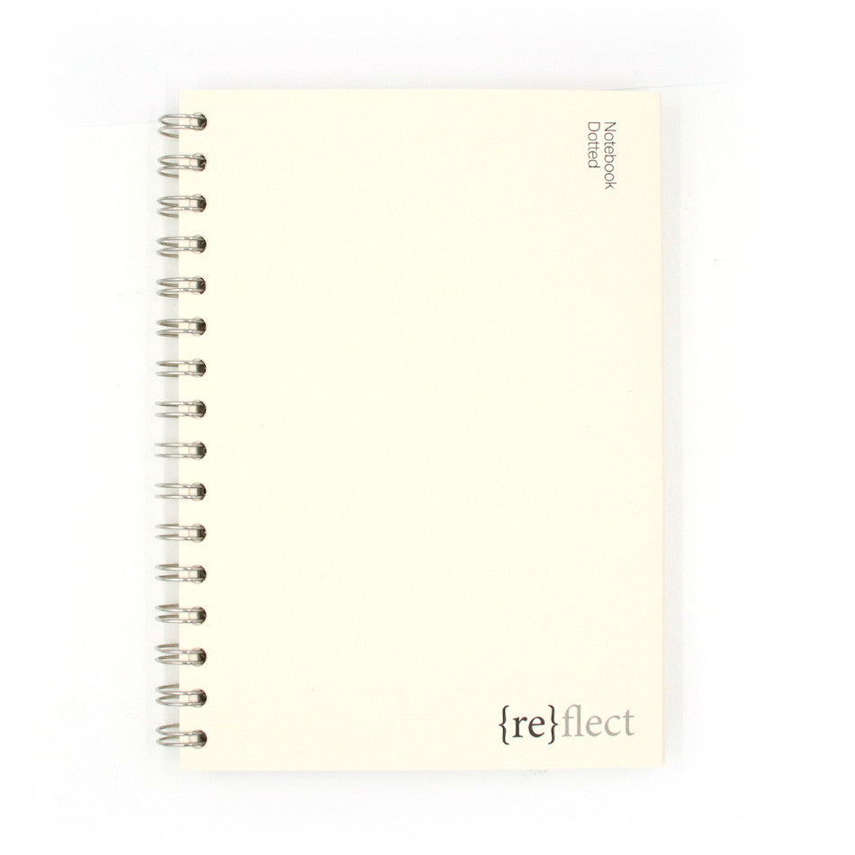 Premium Coffeenotes Grande Wirebound Notebook - Cream Color, 8.5