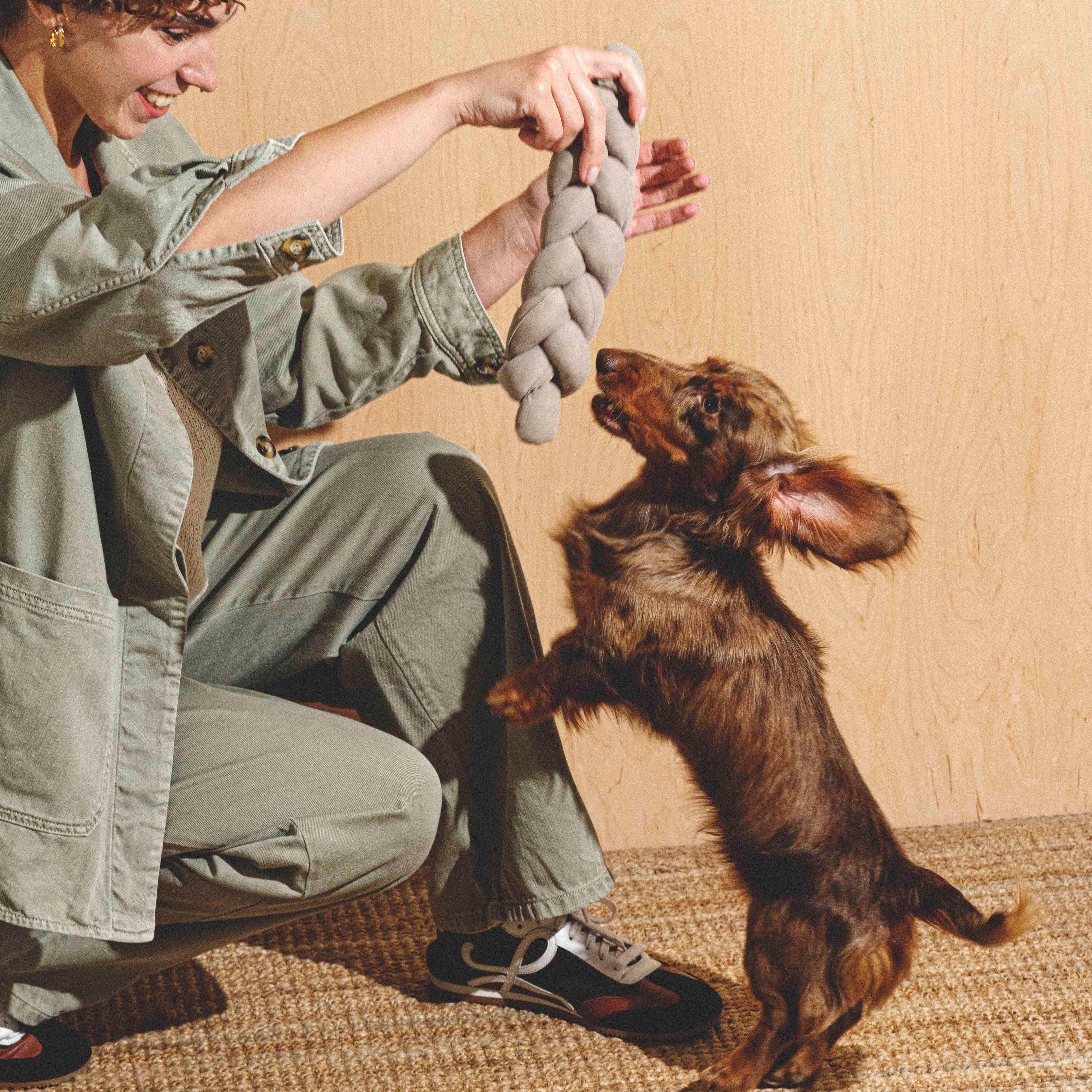Durable Dog Chew Toy - Pony Krendelkony for Aggressive Chewers | Interactive Pet Toy for Small & Large Dogs | Perfect for Indoor & Outdoor Playtime