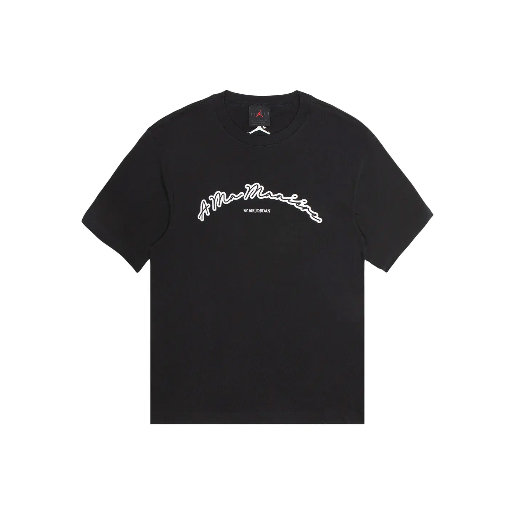 Air Jordan x A Ma Maniére Black T-Shirt (2023) | Official Collaboration Tee for Streetwear & Sneaker Enthusiasts | Perfect for Casual Outfits, Sneaker Pairing & Urban Fashion