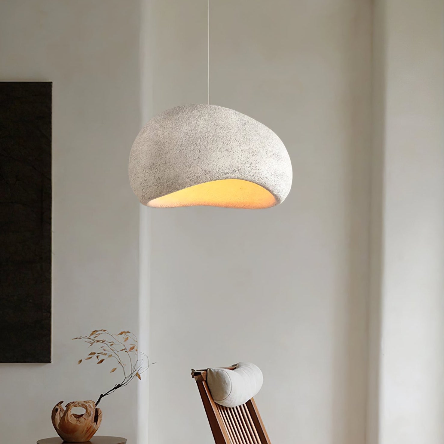 Cloud Pendant Light - Modern B-Shaped Hanging Lamp for Kitchen Island, Dining Room, or Bedroom Lighting