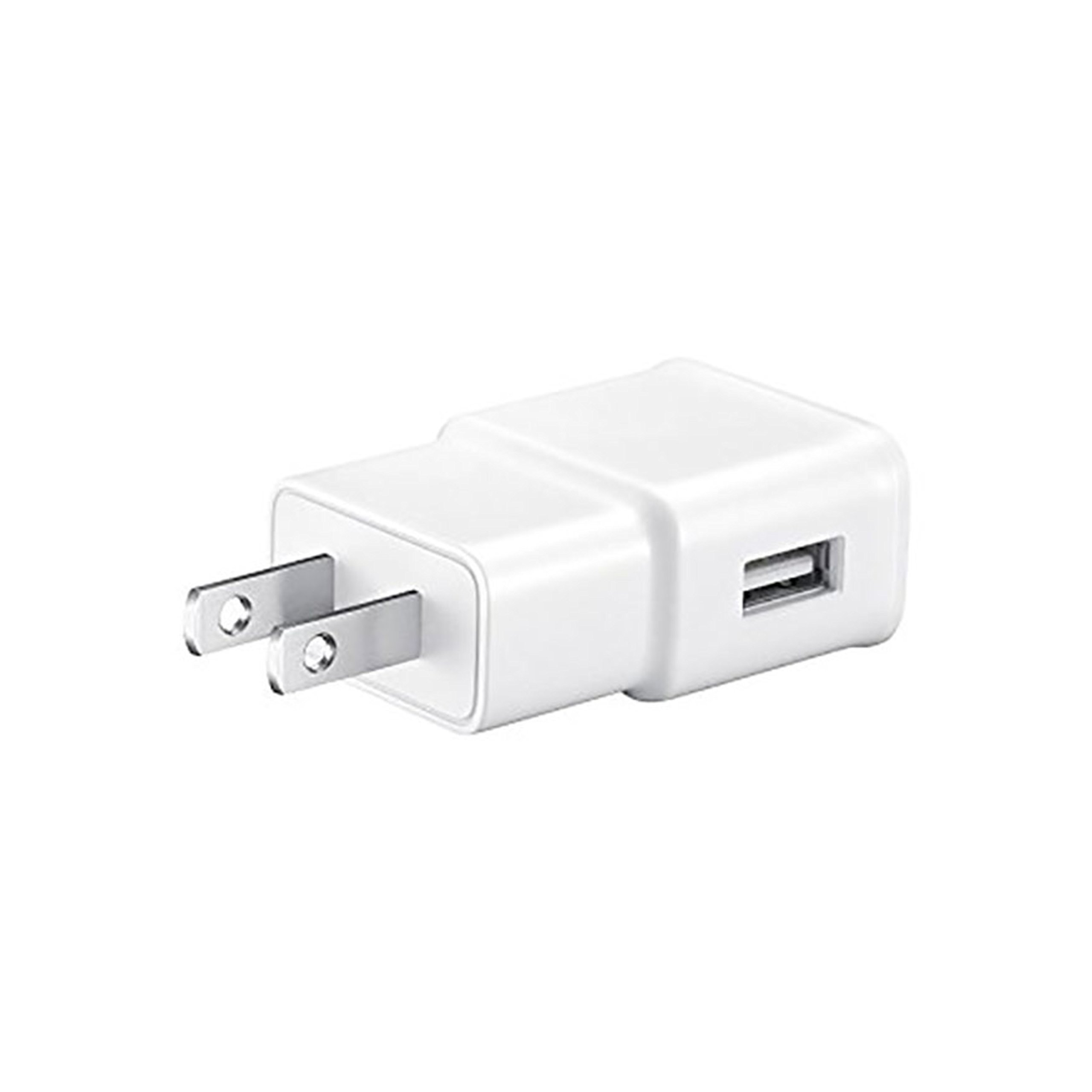 Samsung EP-TA20JWE Fast Travel Charger Adapter - White | Compact USB Wall Charger for Smartphones & Tablets | Perfect for Home, Office & Travel Use