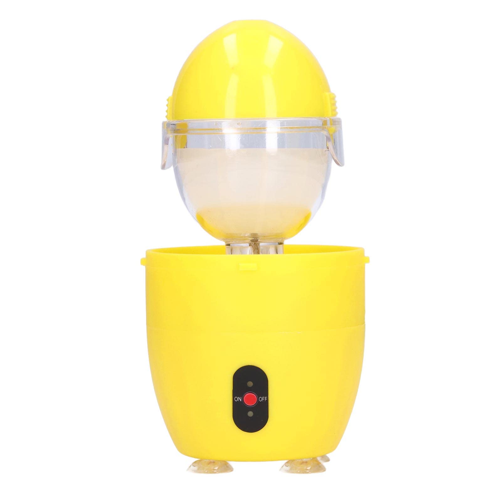 Electric Egg Spinner - 50 Second Rapid Egg Cooker, Compact Golden Egg Maker & Shaker for Home Kitchen (Yellow) | Perfect for Breakfast, Baking, Kids Cooking & Party Snacks