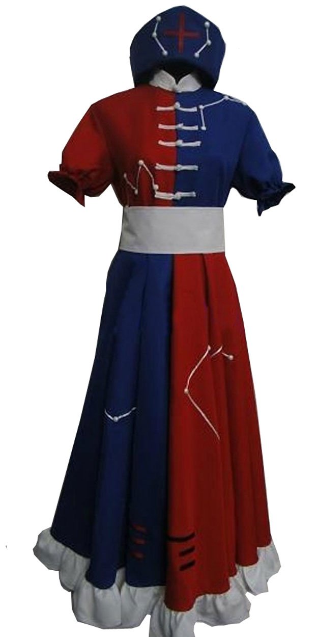Anime Eirin Yagokoro Dress Uniform Cosplay Costume - Perfect for Halloween, Comic Con & Anime Events