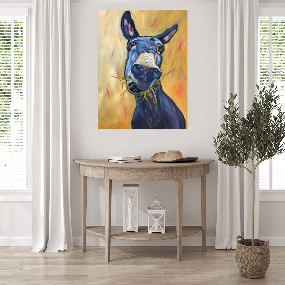 Jackson Canvas Wall Art by Kathryn Wronski - Premium Fine Art Painting for Living Room, Bedroom, Office Decor - Ready to Hang 24x32 Inches - Perfect for Home, Dining Room & Guest House Decorations