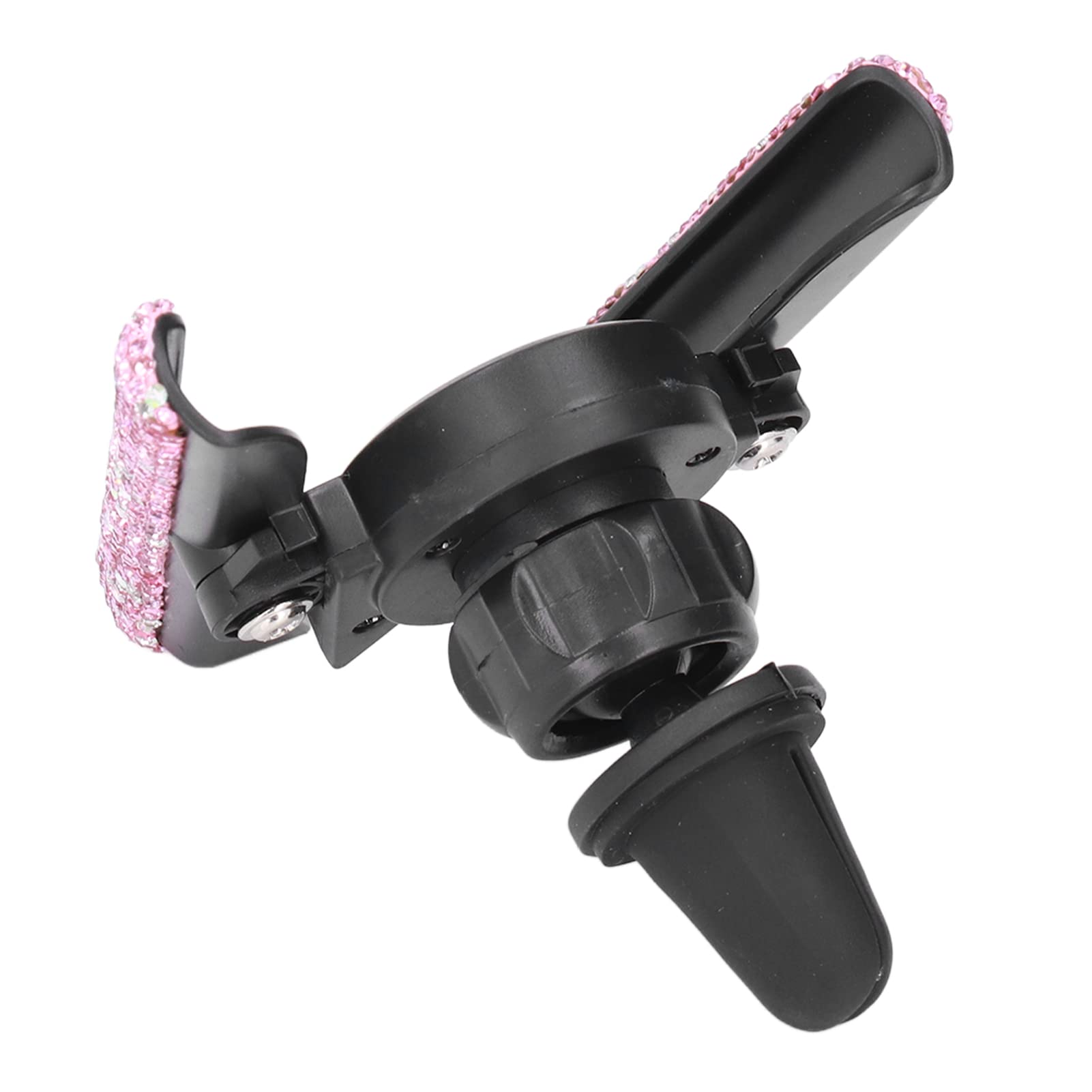 OKAT Bling Car Phone Holder - Rhinestone Adjustable Auto Cell Phone Mount for Women & Girls, Secure Grip for Safe Driving, Perfect for Car Decoration & Daily Commute (Pink)
