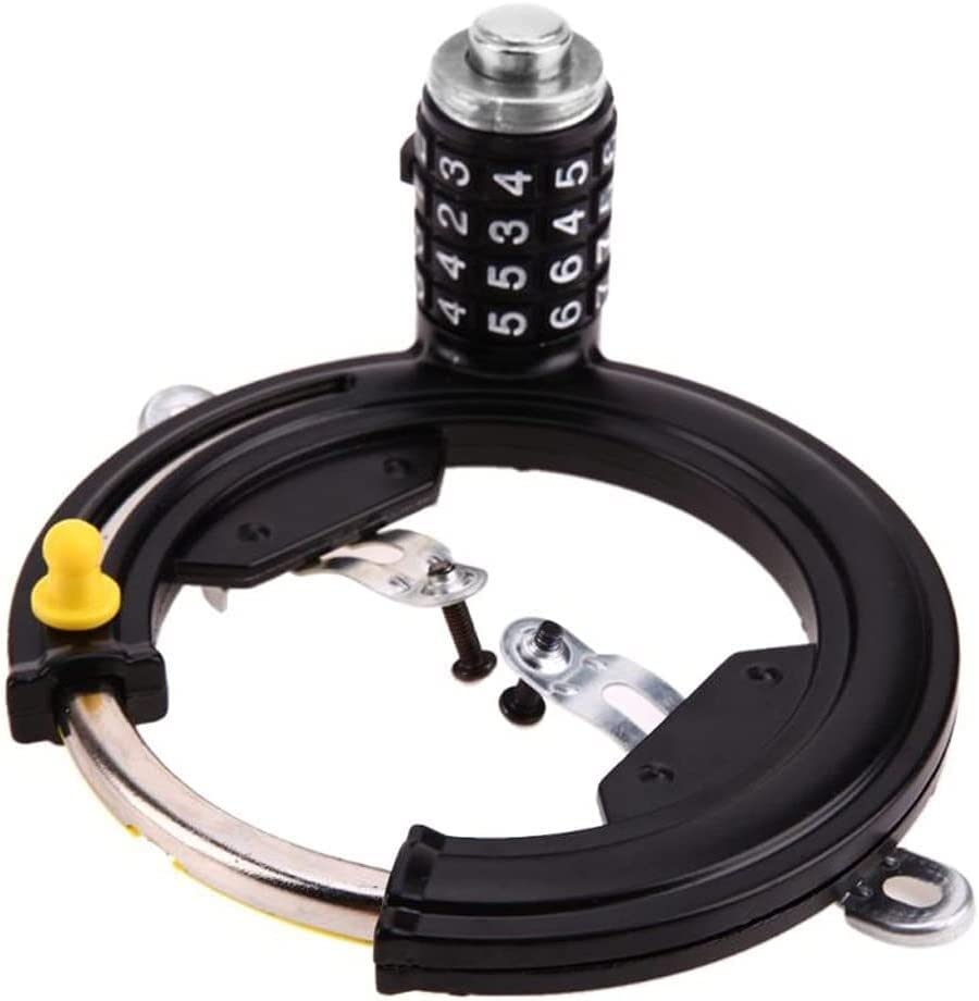 Premium Bike Lock - Heavy Duty Anti-Theft U-Shaped Bicycle Security Lock with Password Protection for Outdoor Cycling & Commuting - Ideal for Urban Riders, Bike Sharing & Parking Security