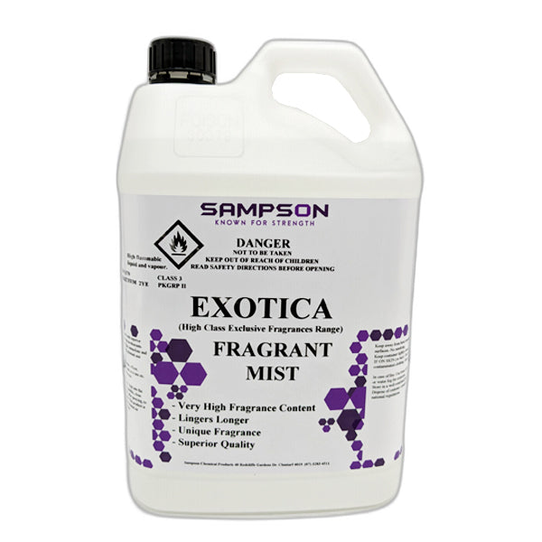 Exotica Fragrant Mist Air Freshener - Long Lasting Strong Aroma for Home, Car & Office | Eliminates Odors & Freshens Air Naturally