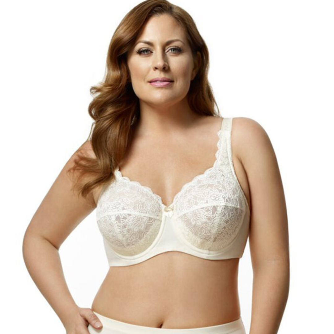 Everyday Luxury Stretch Lace Bra - Comfortable Wireless Underwear for Women | Perfect for Work, Yoga & Daily Wear