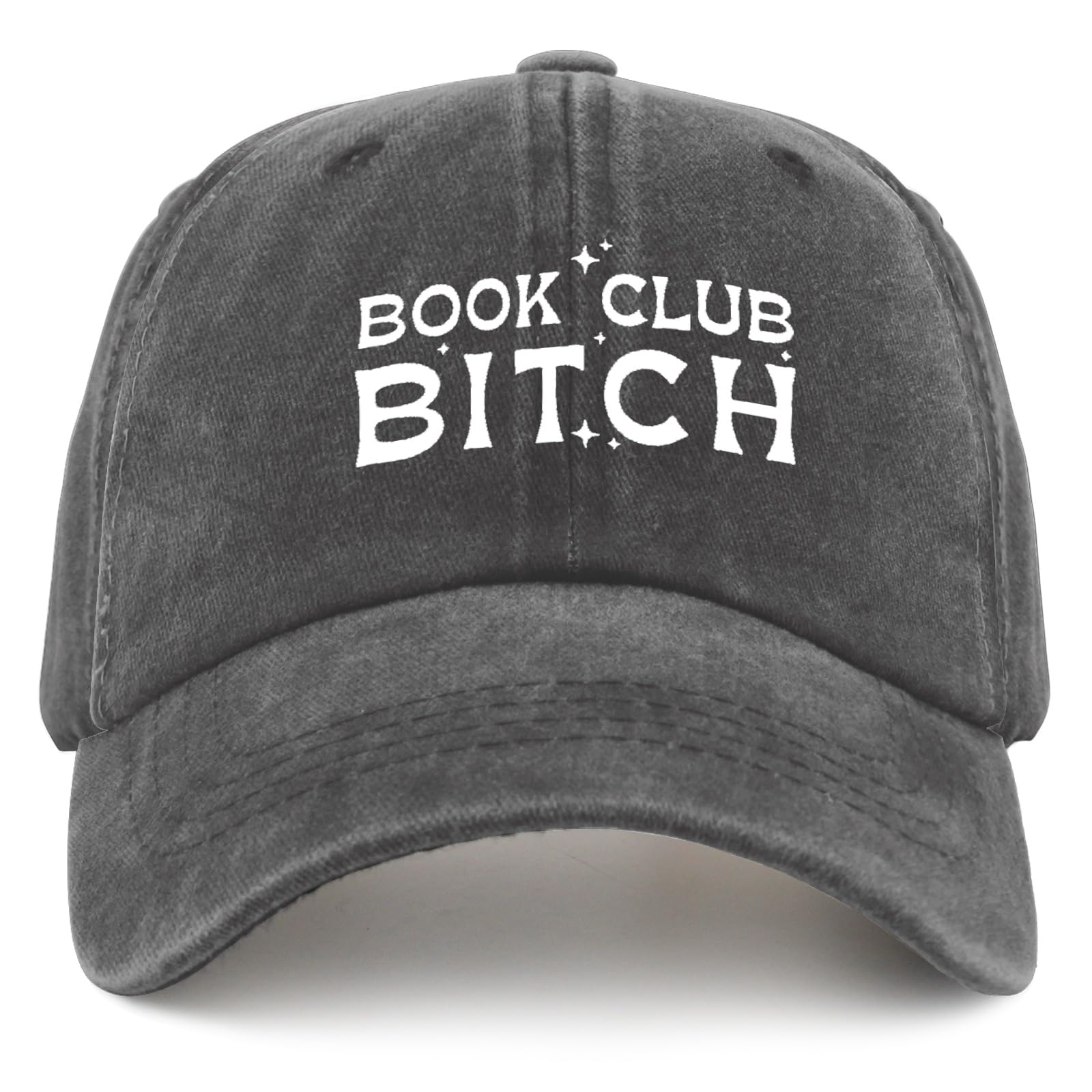 Custom Book Club Bitch Baseball Cap for Men - Pigment Black Golf Hat, Stylish Gift for Girlfriends, Beach & Outdoor Activities | Perfect for Golfing, Beach Trips, and Casual Wear