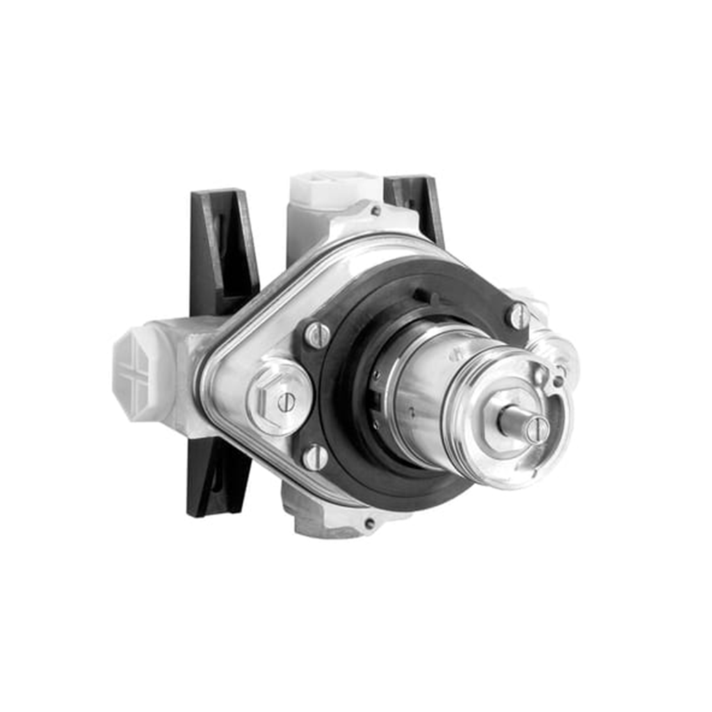 Exposed Dual Control Valve 3-Way Thermostatic Cross Lever Shower Mixer - Wall Mounted Brass/Polished Chrome/Black Finish - Perfect for Modern Bathroom & Spa Shower Renovations