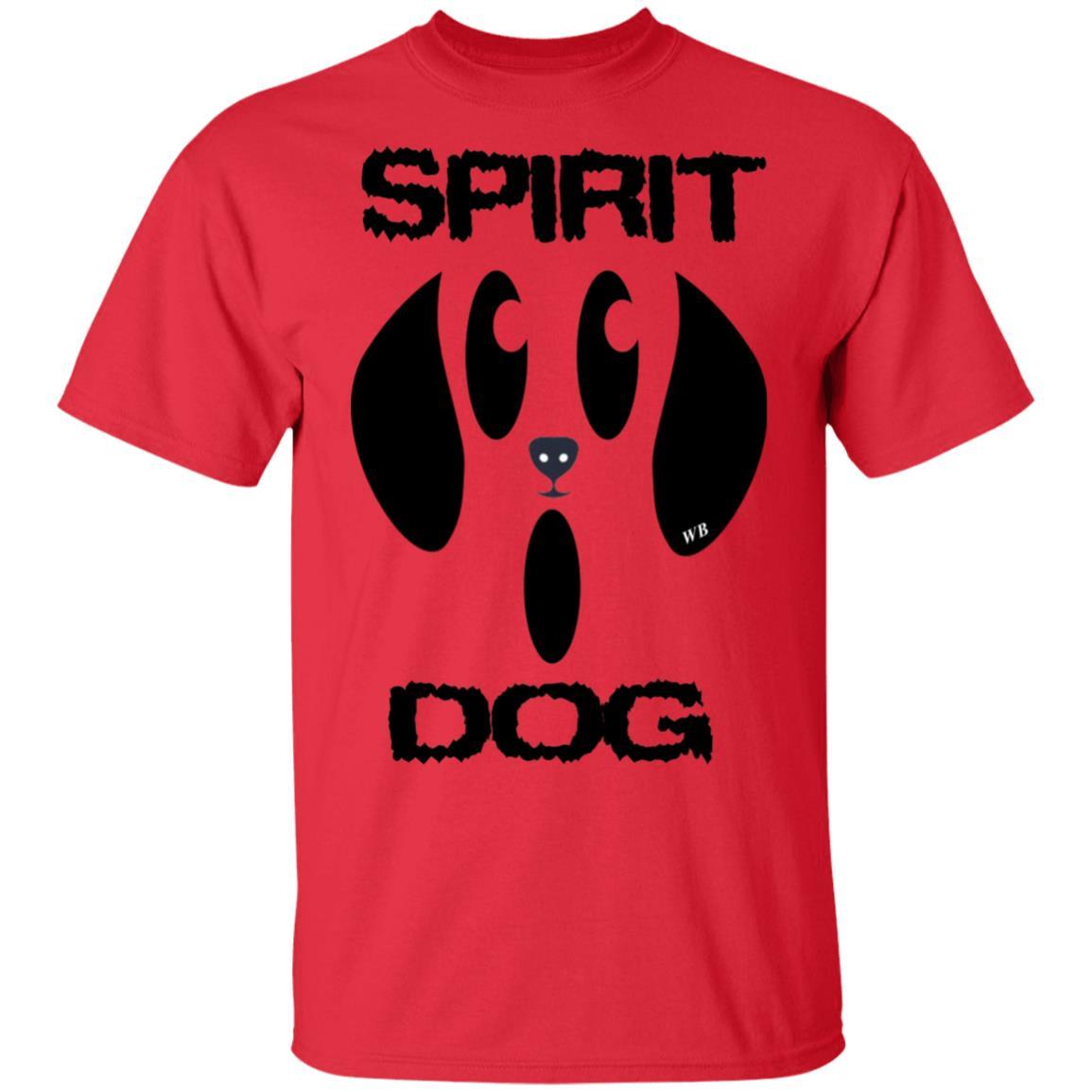 Spirit Dog Halloween Cotton T-Shirt | Funny Wine Lover Gift | Comfortable Ultra Soft Tee for Women | Perfect for Halloween Parties & Wine Nights