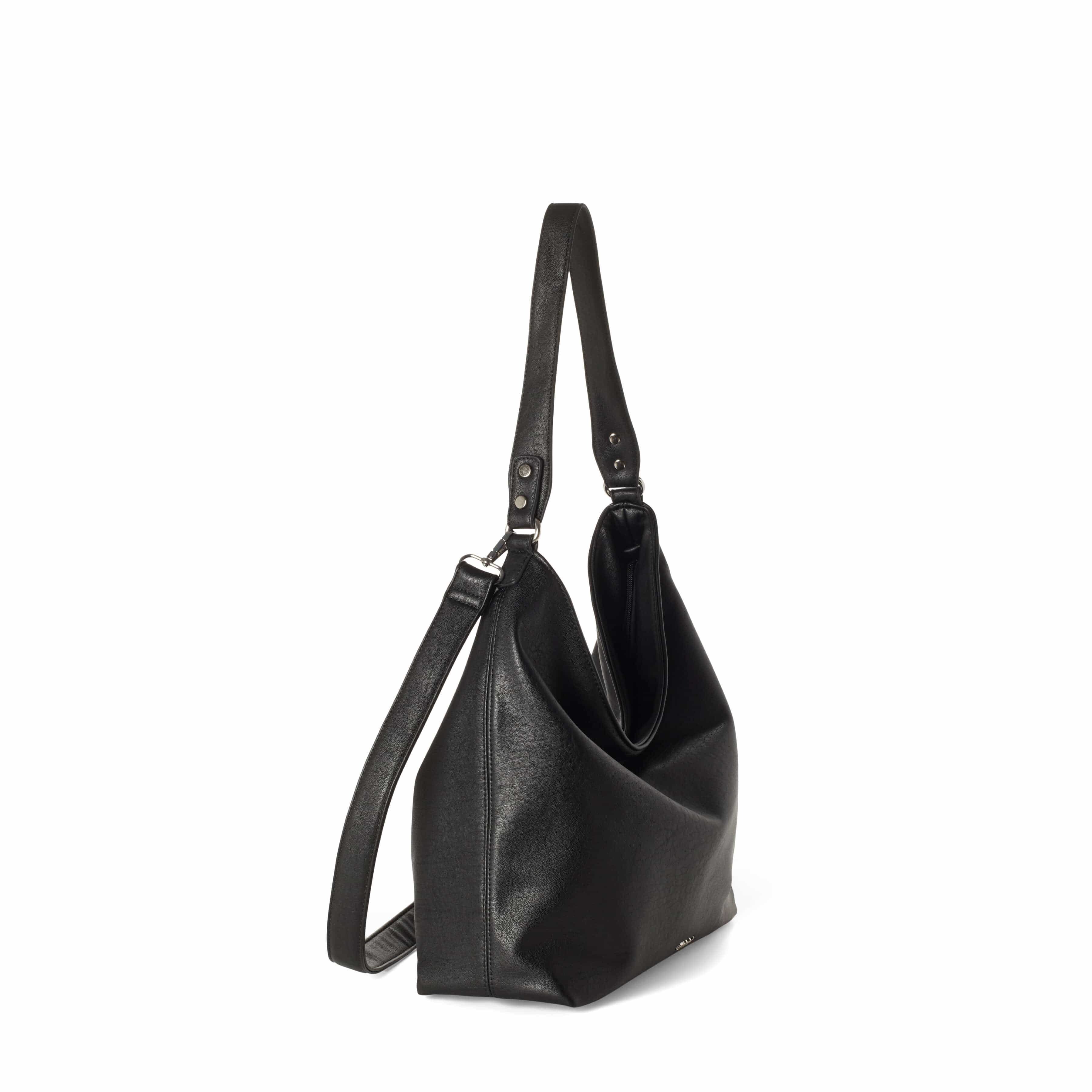 Mary Classic Hobo Bag for Women - Stylish Black Leather Shoulder Purse | Perfect for Work, Travel & Everyday Use