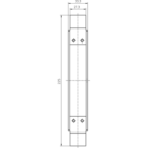 TE 340 3D ST Receiver Part - Heavy Duty Steel Door Lock Accessory for Enhanced Security | Perfect for Commercial Buildings, Warehouses & Home Entry Doors