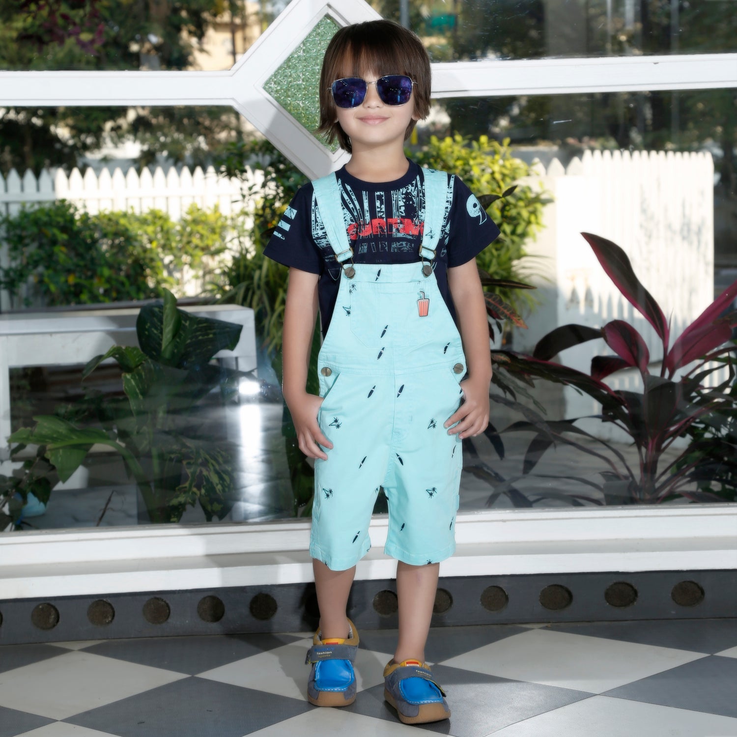Bad Boys Detachable Dungaree Set - Trendy Adjustable Overalls for Men - Perfect for Casual Outings, Workwear & Street Style Fashion
