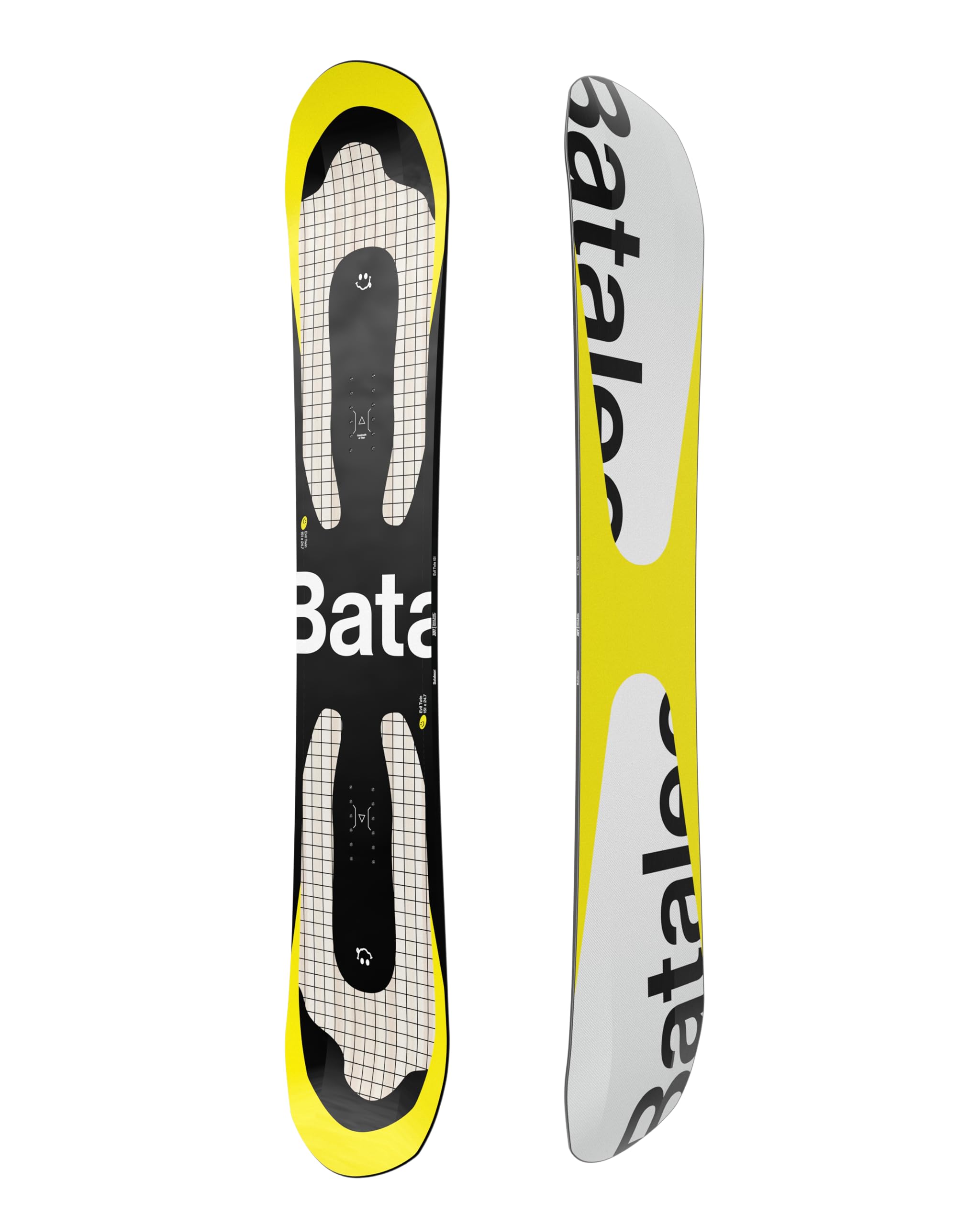 Bataleon Evil Twin Men's Snowboard - Freestyle All-Mountain Snowboard for Powder & Park Riding | Perfect for Tricks, Jumps & Backcountry Adventures