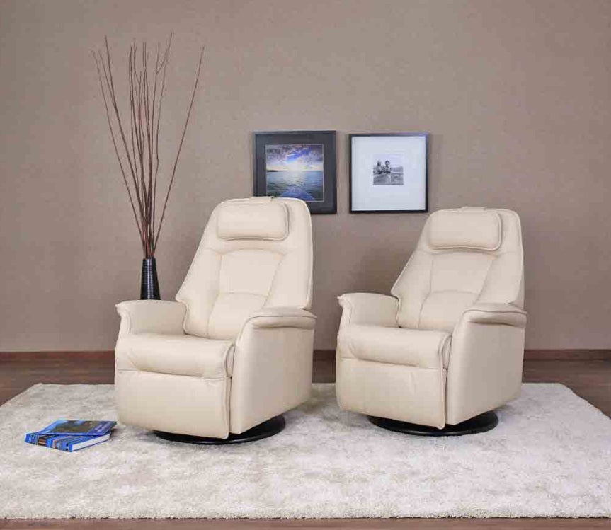 FJORDS Stockholm Relax Recliner Chair - Modern Comfortable Lounge Chair for Living Room, Bedroom & Office - Perfect for Reading, Napping & Relaxing