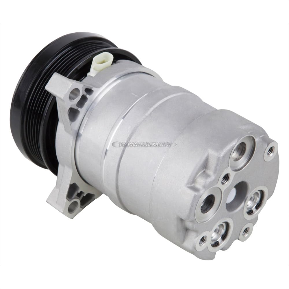 New AC Compressor & A/C Clutch Kit for Chevy Camaro Caprice Impala Pontiac Firebird Trans Am Buick Roadmaster Cadillac Fleetwood - BuyAutoParts 60-00901NA - Perfect for AC Repair & Cooling System Maintenance