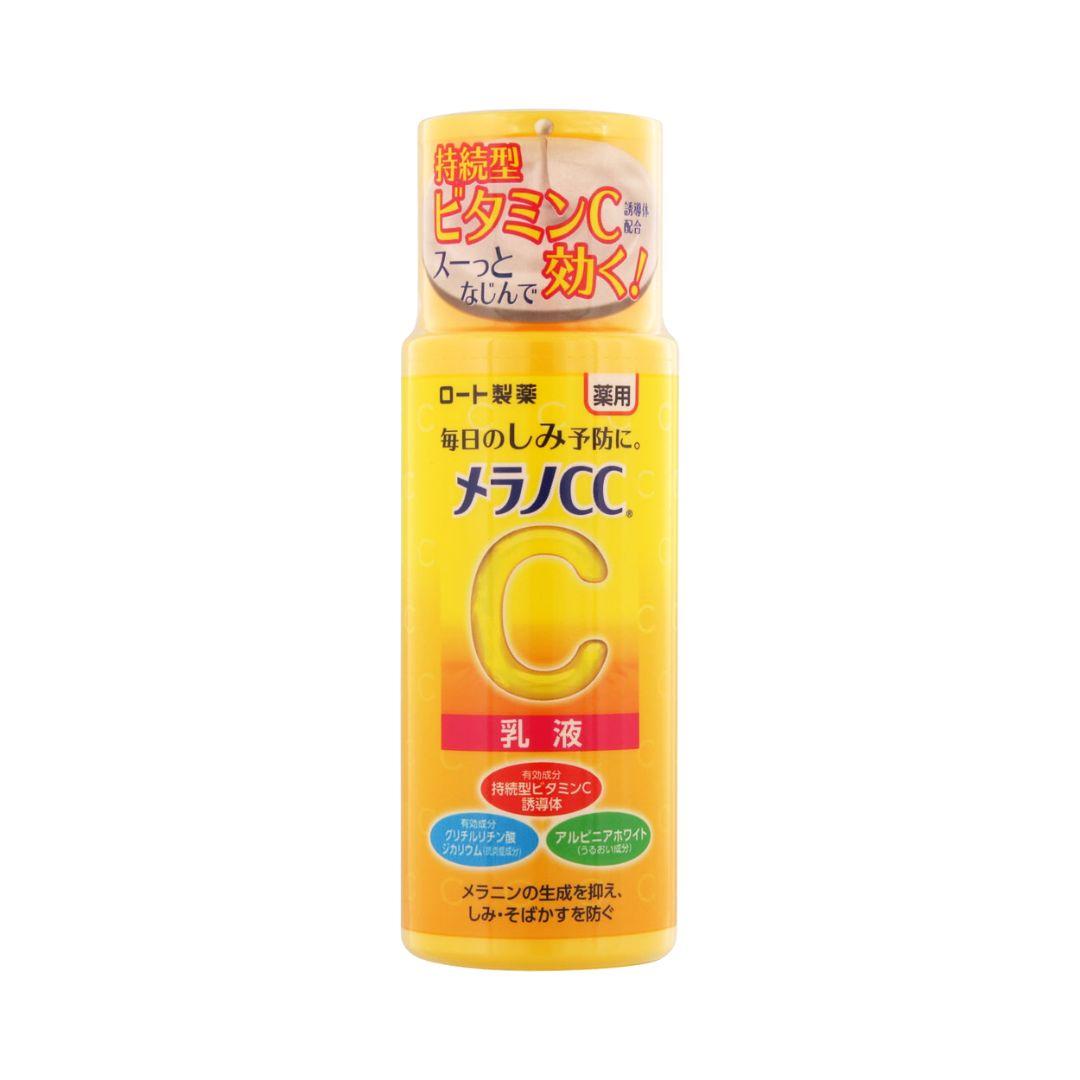 Melano CC Vitamin C Milky Lotion 120ml - Brightening Serum for Dark Spots, Freckles & Acne Scars - Daily Skincare for Even Tone & Glowing Skin - Perfect for Morning & Night Routine