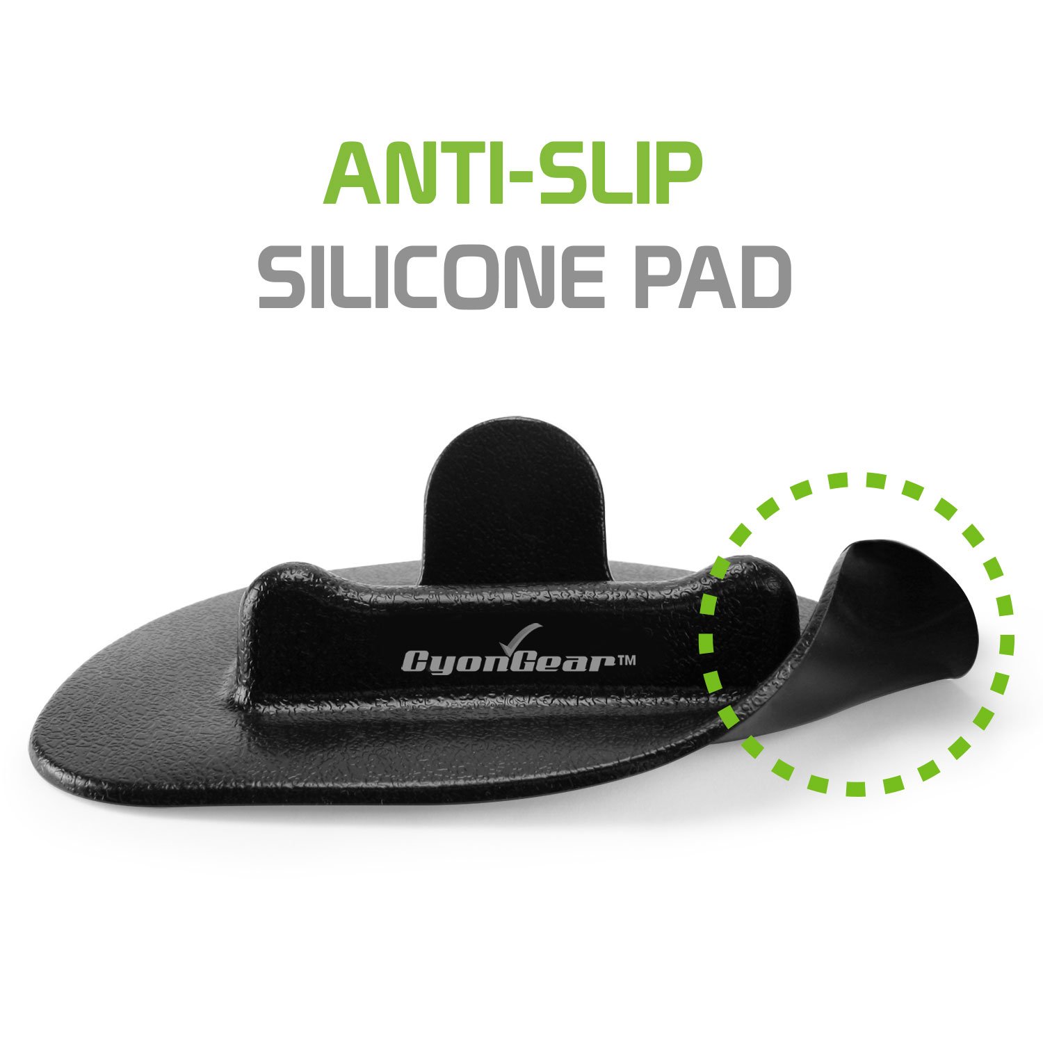 Cellet Dashboard Car Phone Mount - Anti-Slip Silicone Pad Holder for iPhone, Samsung Galaxy, Google Pixel & Motorola - Secure Hands-Free Driving for GPS Navigation & Music Playback