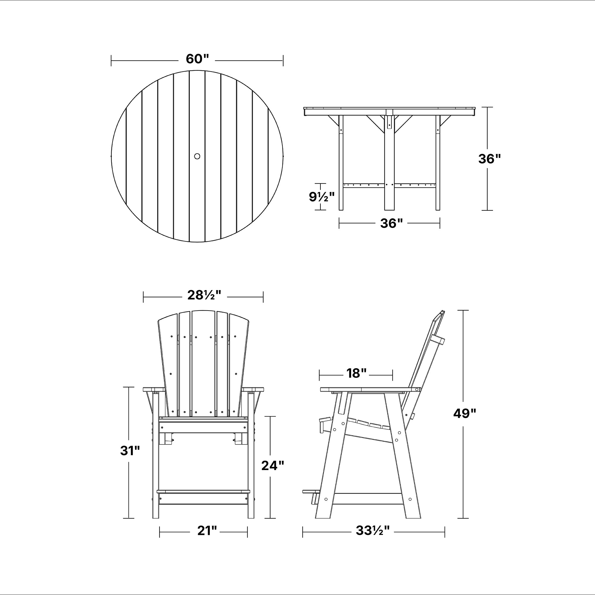 Heritage 7-Piece 60