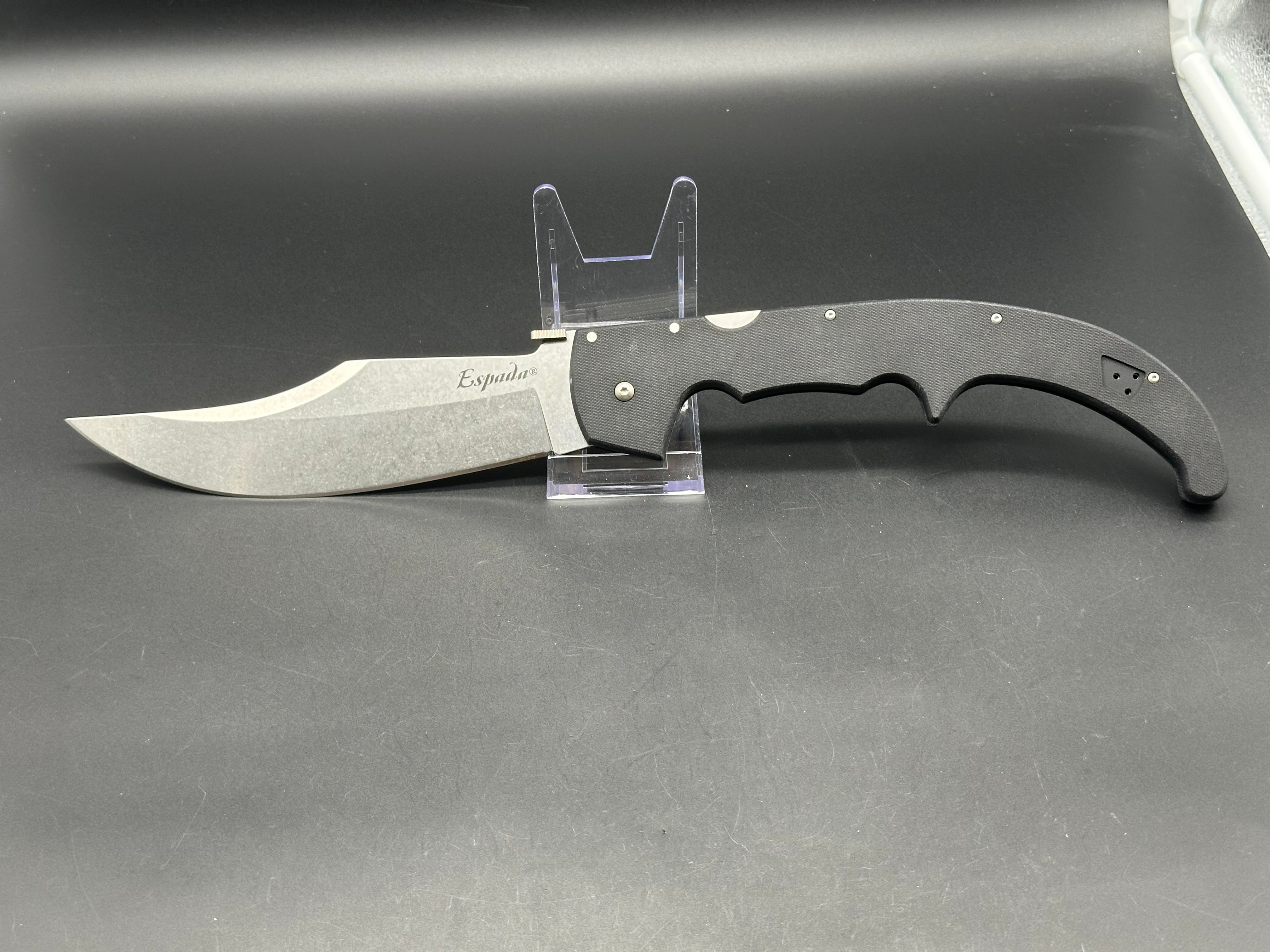 Cold Steel Espada XL Folding Knife - Premium Tactical Pocket Knife for Outdoor, Camping, Survival & EDC Use