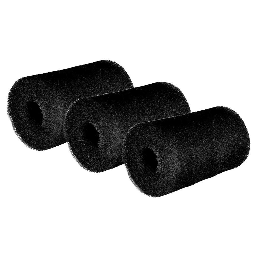 Yamart 3-Pack Washable Pool Filter Cartridges - Reusable Sponge Foam Filters for Swimming Pools | Perfect for Pool Maintenance & Cleaning Tools