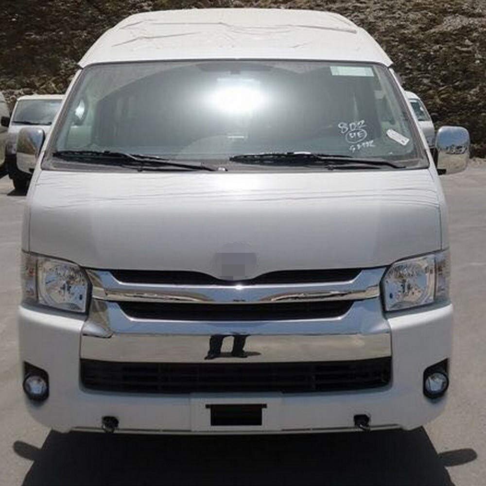 Toyota Hiace 2014-2018 Fog Light Kit - 4300K Halogen Fog Lamp Assembly with Cover, Wiring Harness & Switch | Perfect for Night Driving & Off-Road Adventures