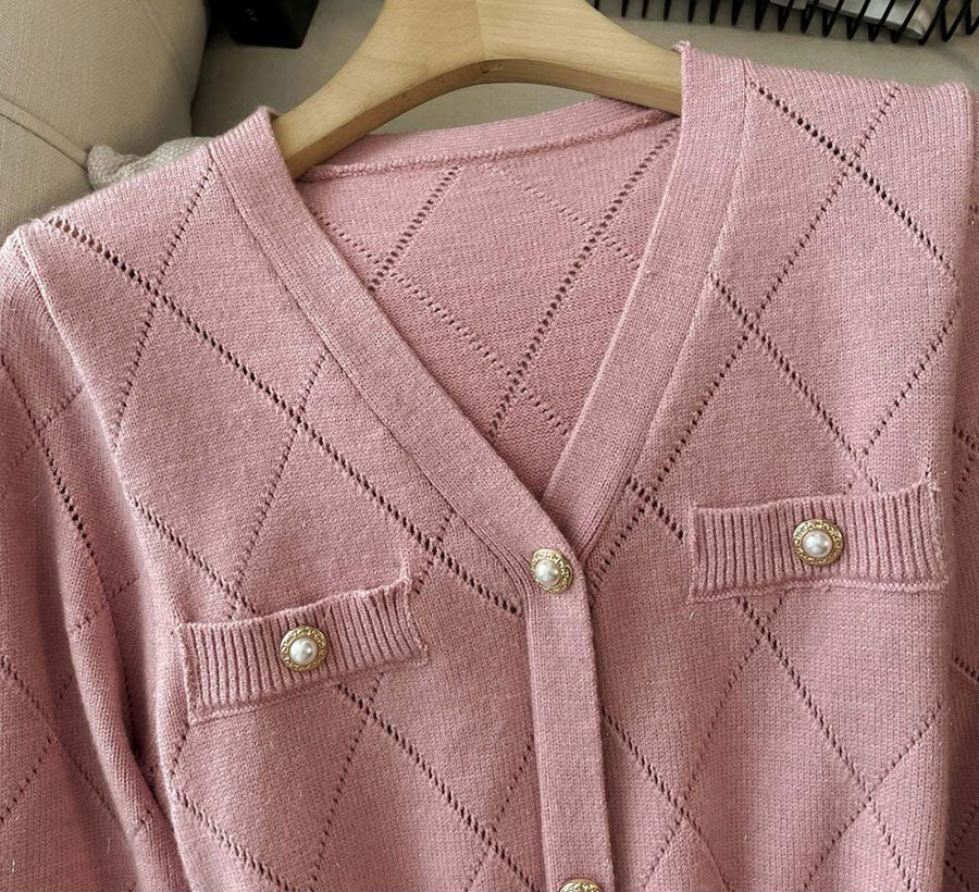 Women's Pink Winter Knit Sweater Belt Midi A-Line Dress - Cozy Casual & Party Wear for Holiday Season