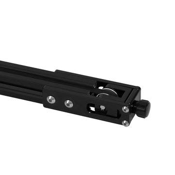 CoCocina Black/Silver 2020 X-Axis Synchronous Belt Tensioner Aluminum Profile Kit for 3D Printer Parts - High Precision CNC Machined Upgrade for Creality Ender 3, CR-10, Prusa i3 - Perfect for DIY 3D Printing Projects & Repairs