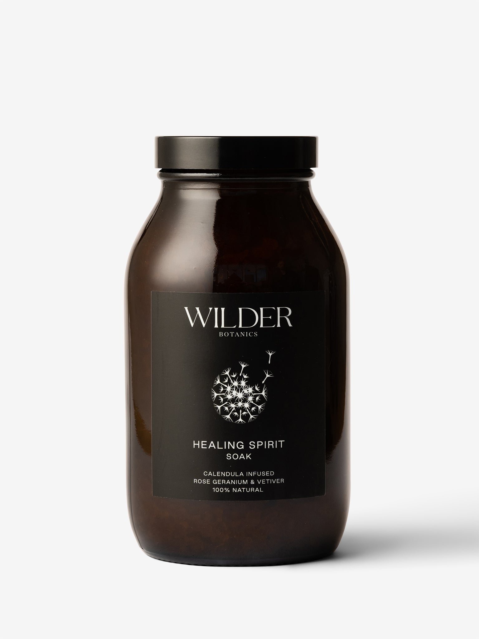 Wilder Botanics Healing Spirit Bath Soak - Organic Relaxation & Muscle Relief for Stress Relief & Self-Care - Perfect for Spa Nights & Post-Workout Recovery