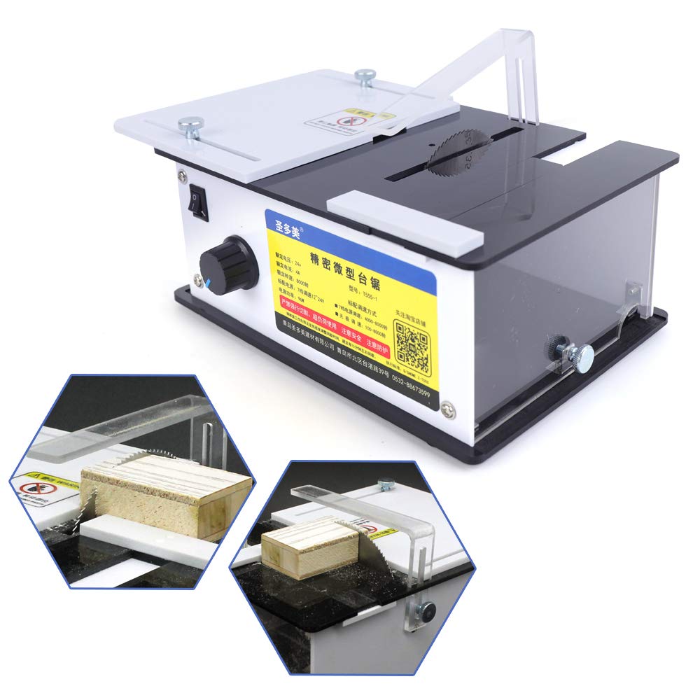 WUPYI Electric Table Saw - Woodworking & DIY Cutting Tool for Crafts & Carving