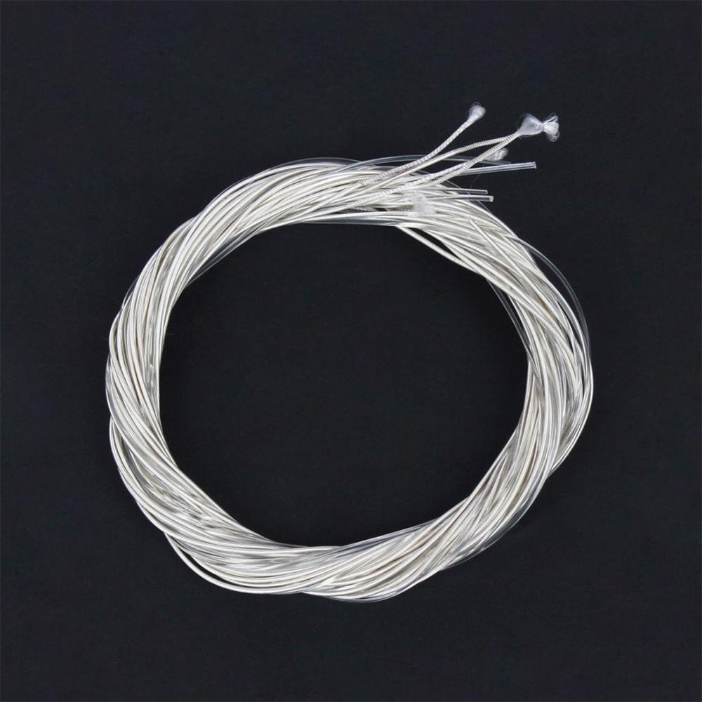 Premium Oud Strings Set - 12 Nylon & Silver-Plated Copper Alloy Strings for Oud Accessories | Perfect for Professional Performances, Practice Sessions & Middle Eastern Music Enthusiasts