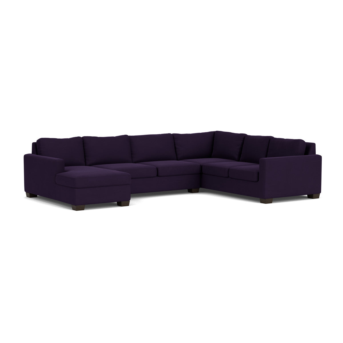 Track 141 Corner Sectional Sofa with Left Chaise - Modern L-Shaped Couch for Living Room, Family Room & Home Theater